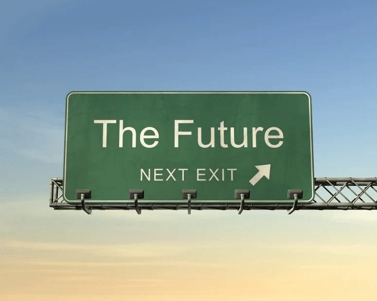 into the future